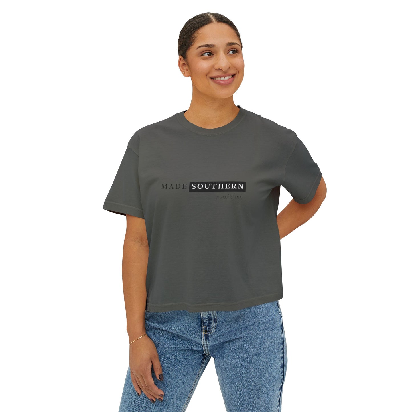 Women's Boxy Tee | The MadeSouthern Collection