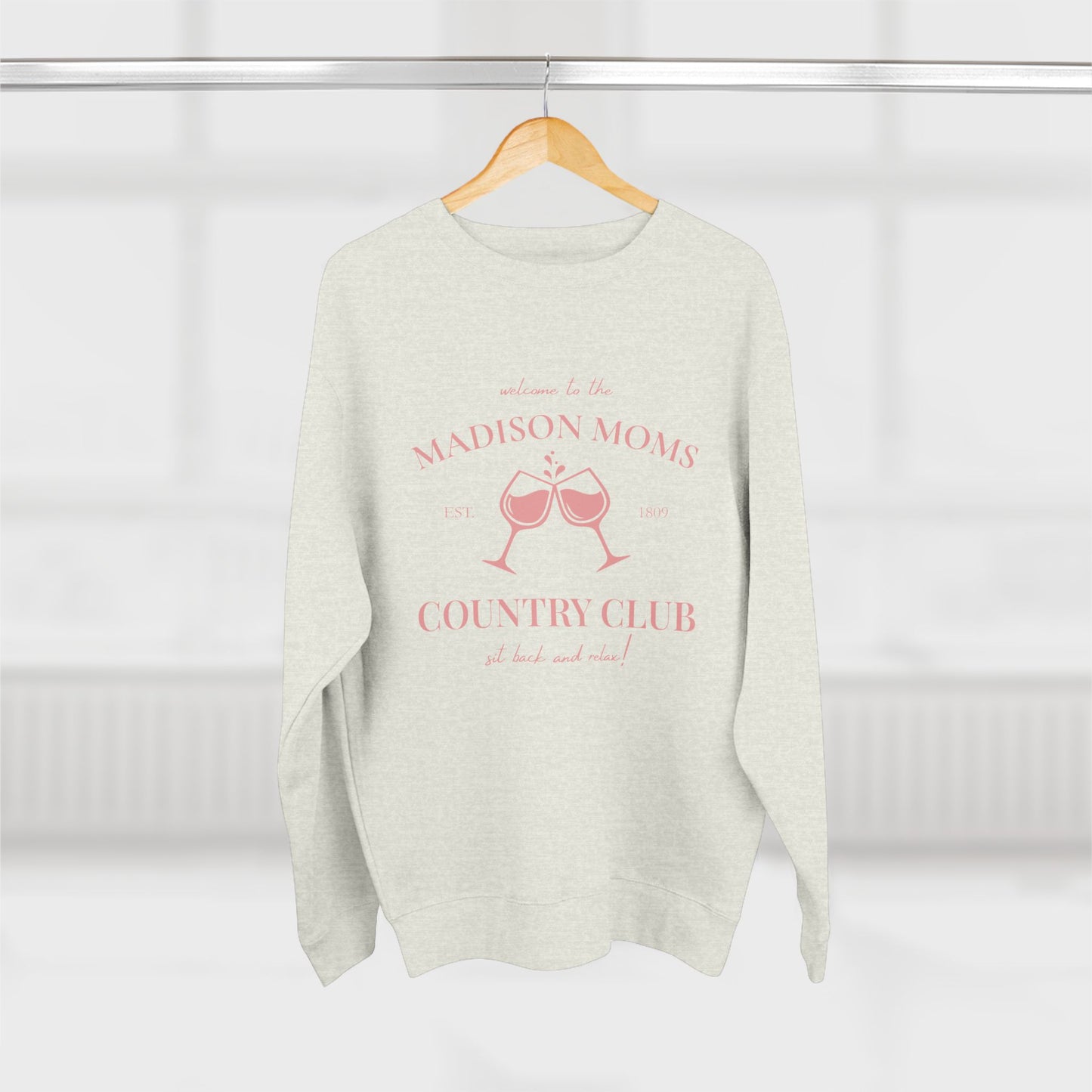 Madison Moms Country Club Crewneck Sweatshirt | The MadeSouthern Collection