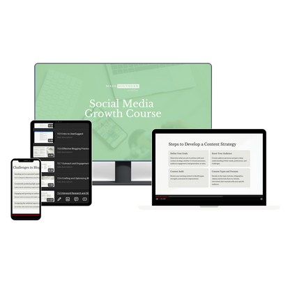 Social Media Growth Course