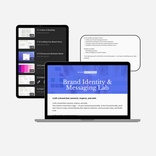 Brand Identity & Messaging Lab