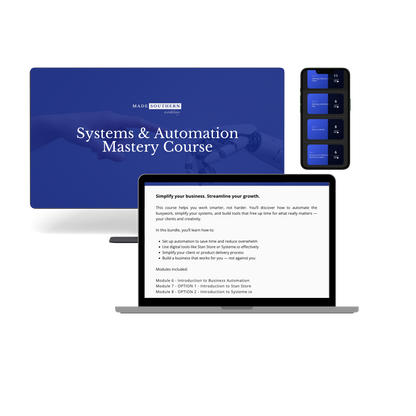 Systems & Automation Mastery Course
