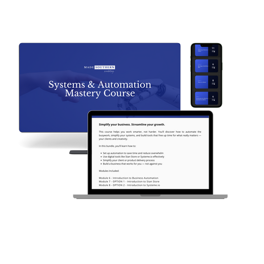Systems & Automation Mastery Course