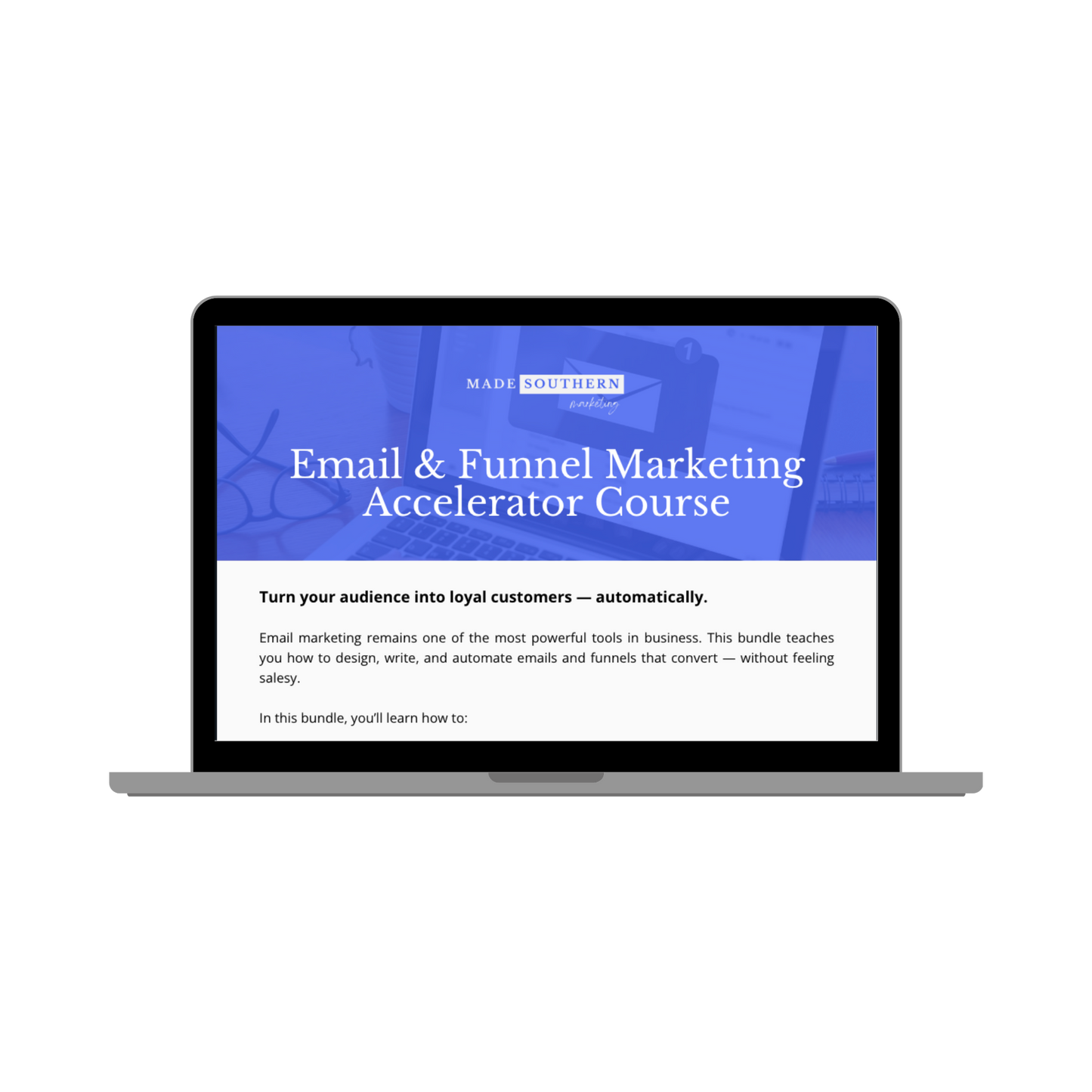 Email & Funnel Marketing Accelerator Course