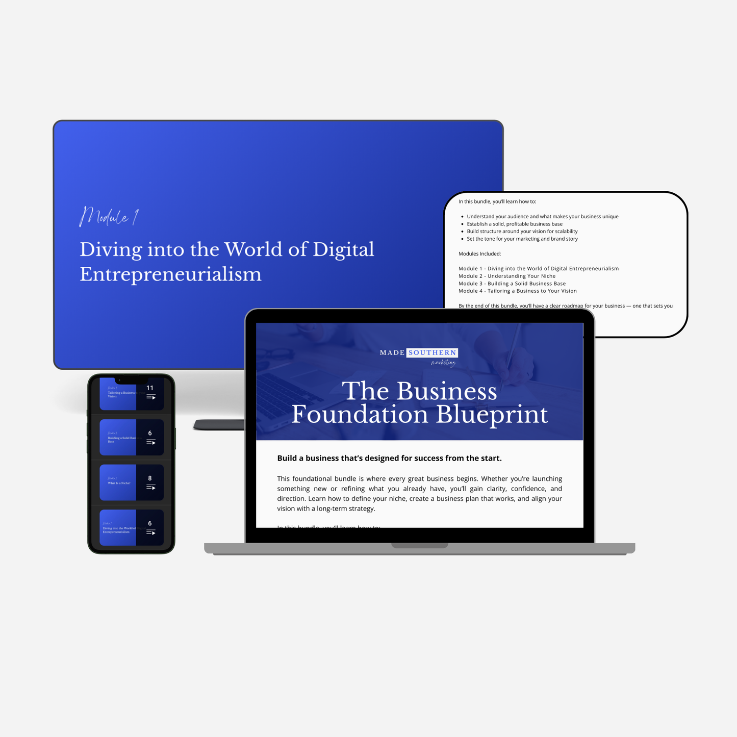 The Business Foundation Blueprint